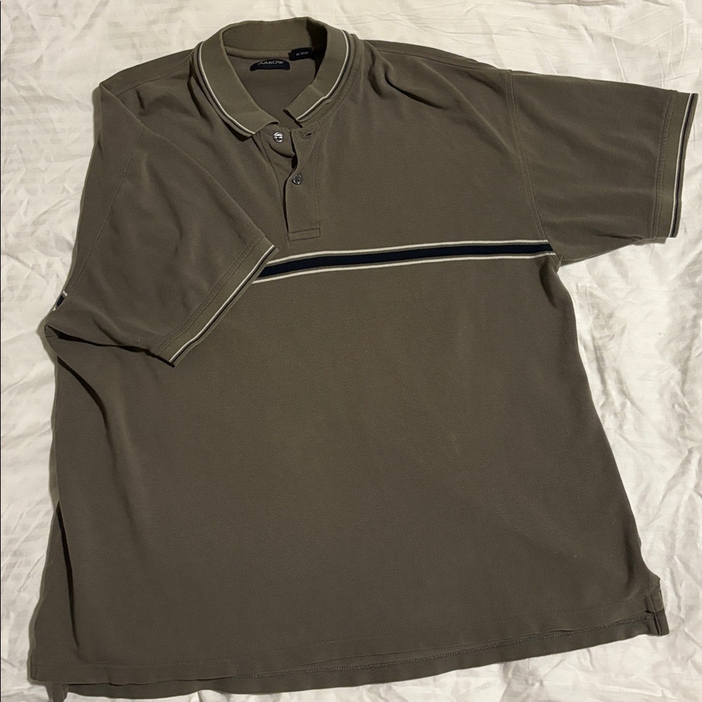 Arrow Olive Cotton Polo